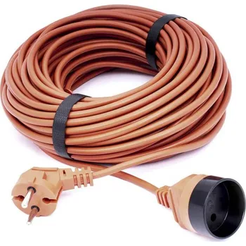 Napájecí kabel Prodlužovací Kabel zahradní iRMA 20 m 1 ks zásuvka oranžový