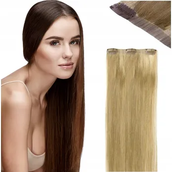 Paruka Příčesek dlouhé přírodní hnědé vlasy MODERN-HAIR