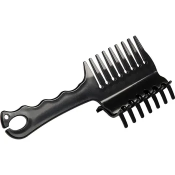 Čištění pro koně HKM Hřeben na zaplétání hřívy HKM, černý