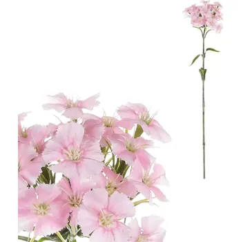 umělá květina Hvozdík světle růžová KUL007 PINK-LT - SLEVA 3% s kodem radost25