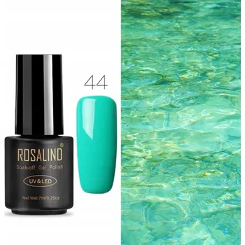 Přípravek na nehty ROSALIND 44 7ML HYBRIDNÍ LAK NA NEHTY UV LED MANIKÚRA