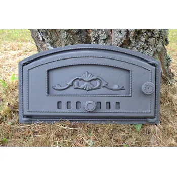 Pec na pizzu Litinová dvířka pro troubu udírny pece na pizzu