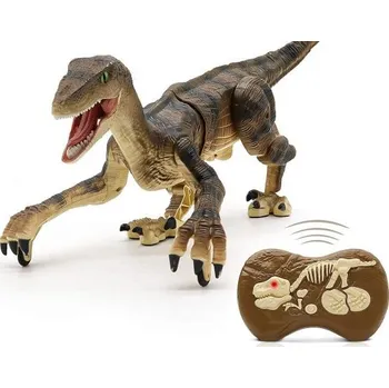 RC model ostatní RC dinosaurus VELOCIRAPTOR II. - hnědý