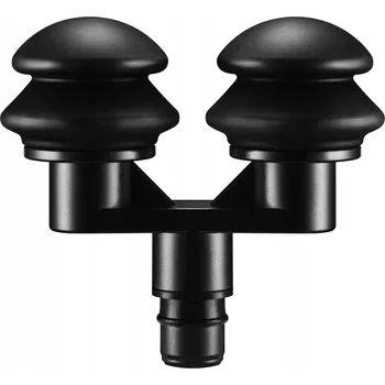 Masážní přístroj Masážní pistole s DVOJITOU hlavicí POLŠTÁŘ Masážní Přístroj GUN