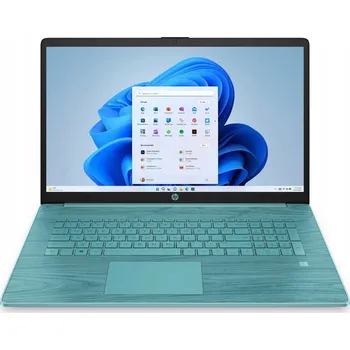 Notebook Notebook HP Dotykový notebook HP s velkou obrazovkou pro domácnost a práci 17,3" Intel Celeron 4 GB / 128 GB modrý
