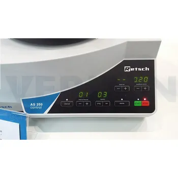 Analyzátor Prosévačka laboratorní Retsch, série AS 200, Typ: AS 200 basic, Popis: Bez upínacího zařízení, sít a spodní misky