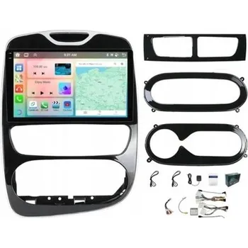 Autorádio AUTORÁDIO S GPS NAVIGACÍ ANDROID RENAULT CLIO 2012-2018 CARPLAY 4/64GB