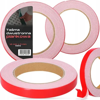 Lepicí páska Oboustranná lepicí páska TRCR 15 mm x 5 m