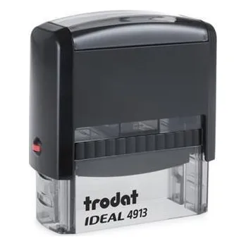 Razítko "Ideal 4913", černá, černý polštářek, TRODAT P2IDEAL4913