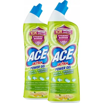 WC čistič ACE Ultra WC Čistič WC Fresh Lemon 2x750ml