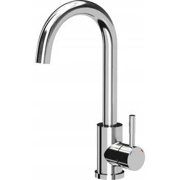 Vodovodní baterie Kuchyňská stojánková baterie myQ MISSOURI stříbrná