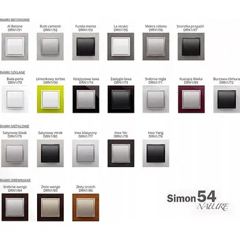 vypínač Žaluziový vypínač Klasik, Zápustný Kontakt Simon černý DKZW1K/49