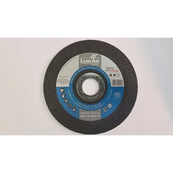 Řezný kotouč KOTOUČE NA ŘEZÁNÍ LUKAS 125 x 1 mm INOX BALENÍ 10