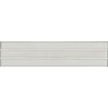 Obklad Obklad Ragno Look Bianco Struttura 3D Yubi 6x24 cm lesk RCU2