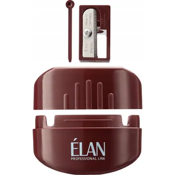 Ořezávátko Elan bordó ořezávátko na kosmetické tužky