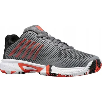 Chlapecká obuv Dětské tenisové boty K-SWISS HYPERCOURT EXPRESS 2 HB JUNIOR Šedé, velikost 38