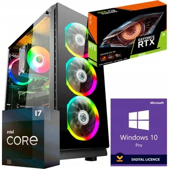 Stolní počítač Herní PC! INTEL CORE I7|RTX 3060|32GB|512GB SSD|Wi-Fi|WIN 10PRO