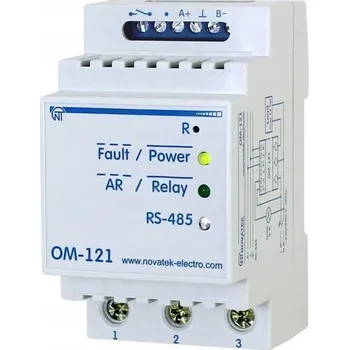 Bezpečnostní kamera Omezovač výkonu s měřičem parametrů sítě OM-121 Novatek Electro