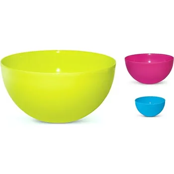 Mísa 4,0l kulatá, MIX barev, plast