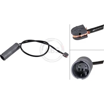 Brzdová destička Výstražný kontakt, opotřebení obložení A.B.S. 39528