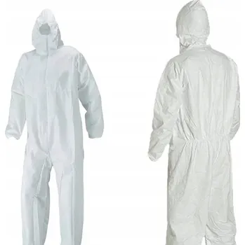 Jednorázový oděv OCHRANNÁ KOMBINEZA S S KAPUCÍ, CHEMICKÁ, LAKÝRNICKÁ, typ 5/6 "M"