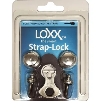 Příslušenství pro čtečku elektronické knihy Úchyty popruhu Strap Lock LOXX Music Box Standard Chrome