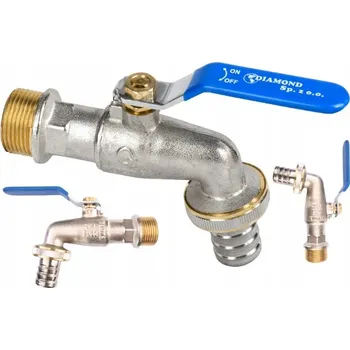 Ventil Kulový kohout DMD 1/2'' ZAWÓR CZERPALNY 2500 H-15