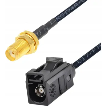 IP kamera Propojovací kabel FAKRA A samice / SMA samice RG174 5m