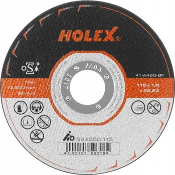 Řezný kotouč Kovový kotouč Holex 563550 115x1,0 mm