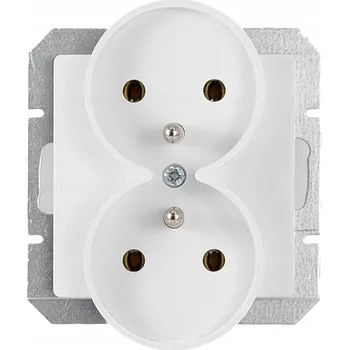 Elektrická zásuvka Elektrická Zásuvka nástěnná Timex-Elektro bílá