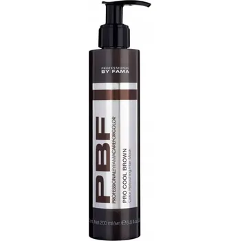 Vlasová regenerace By Fama PRO COOL BROWN Tónovací maska 200 Ml - studená hnědá