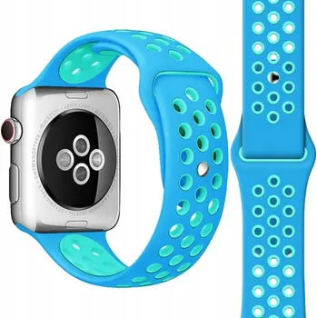 Příslušenství k chytrým hodinkám SILIKONOVÝ ŘEMÍNEK PRO APPLE WATCH 1 2 3 4 5 6 7 8 SE 42mm 44mm 45mm