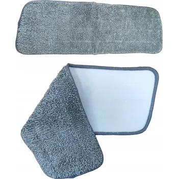 mop NÁHRADNÍ NÁSTAVEC / MOP NA SPRAY S ROZPRAŠOVAČEM PLOCHÝ VLOŽKA SUCHÝ ZIP ŠEDÝ