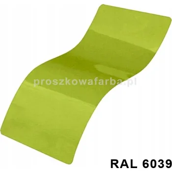 barva na zeď PRÁŠKOVÁ BARVA RAL 6039 Polyesterová barva Vláknitá Zeleň MAT 1 kg