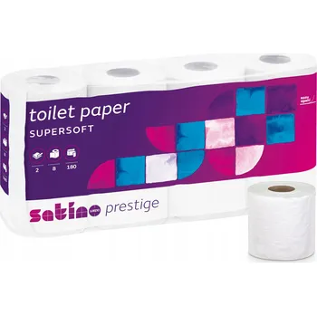 Toaletní papír WEPA SATINO PAPIER TOALETOWY BIAŁY 180 2 VRSTEV