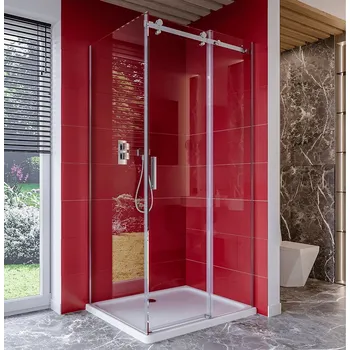Sprchový kout posuvný - sklo 8mm - MS1000 SWISS MEYER - 110x70 cm
