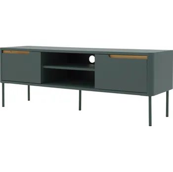 Televizní stolek TENZO Dřevěný TV stolek SWITCH zelený 9007722080
