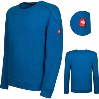 Pánská mikina Mikina Engelbert Strauss pánská bavlněná mikina 87503 modrá L