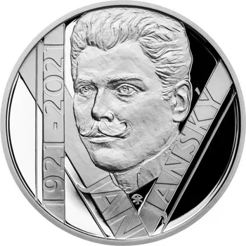 2021 - Stříbrná mince Jan Janský - Proof