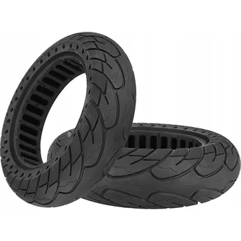 Příslušenství pro elektrokoloběžku 2 BEZDUŠOVÉ PLNÉ PNEUMATIKY PRO KOLOBĚŽKU XIAOMI Mi 4 PRO 10x2.5 palce 60/70-6.5