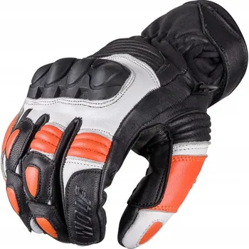 Moto rukavice Wolf Bandit Orange Kožené rukavice na motorku - Velikost L