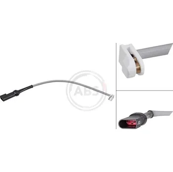 Brzdová destička Výstražný kontakt, opotřebení obložení A.B.S. 39444