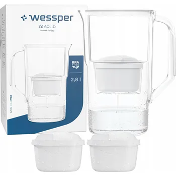 Filtrační konvice Filtrační konvice Wessper D1 SOLID FutureFlow 3,3 l bílá