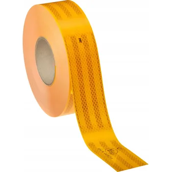 Výstražná páska Výstražná páska 3M žlutá, pevná, 5,5 cm x 50 m