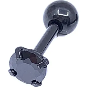 Piercing Piercing z chirurgické oceli s kamenem cartilage