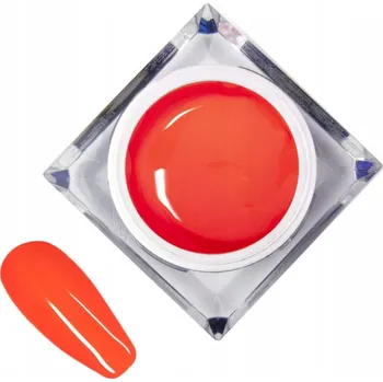 Přípravek na nehty Molly Lac Gel na nehty 5ml oranžové a červené