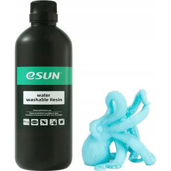 Filament ESun pryskyřice Water Washable Resin modrá sky blue 500g