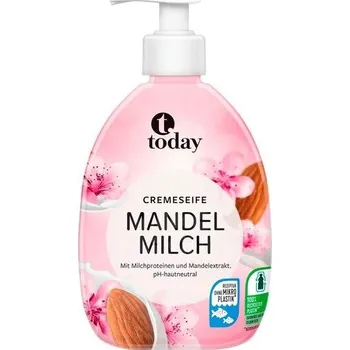 Mýdlo TODAY Krémové mýdlo Mandlové mléko 500ml