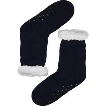 Pánské ponožky Hřejivé ponožky s protiskluzem Chic kobaltová tmavá 42-44 tmavě modrá