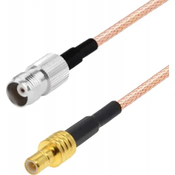 Elektrická zásuvka Pigtail SMB zástrčka PŘÍMÁ / TNC zásuvka RG316 30cm